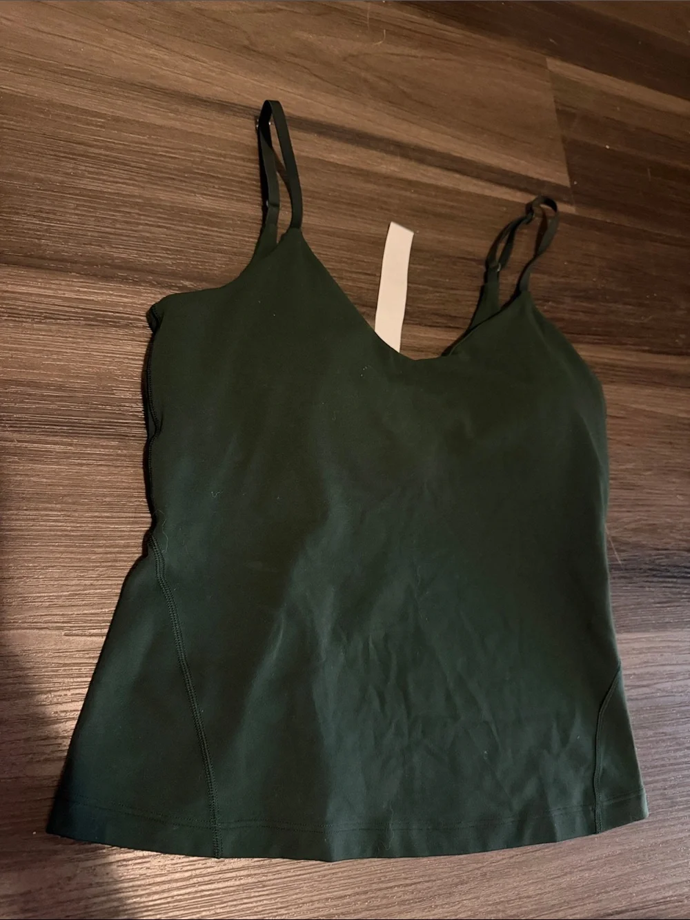 Lululemon building bra Sleeveless Forest Green Women's Cami Top